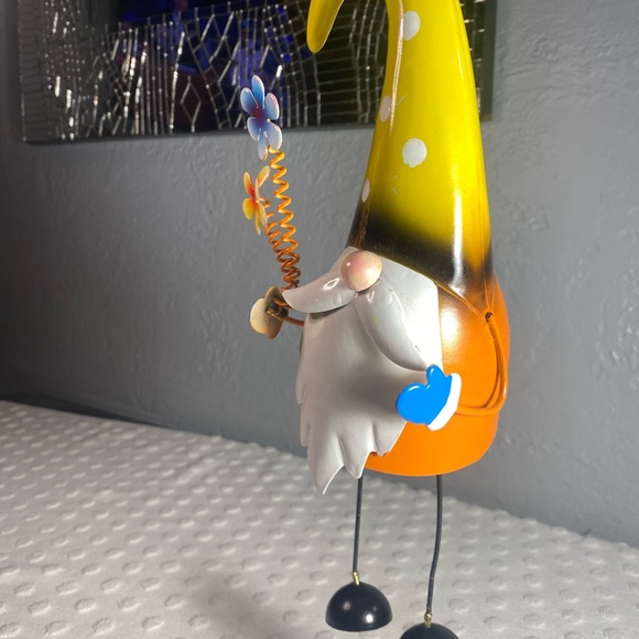 Garden Collection Spring Gnome Wind Chime-Metal - Picture 8 of 12